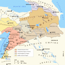 O reino armênio formado no século IV aC durou até a queda da Grande Armênia em 428 dC